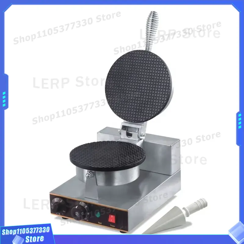 Commercial Kitchen Ice Machine - Electric Waffle Cone Maker Machine Commercial