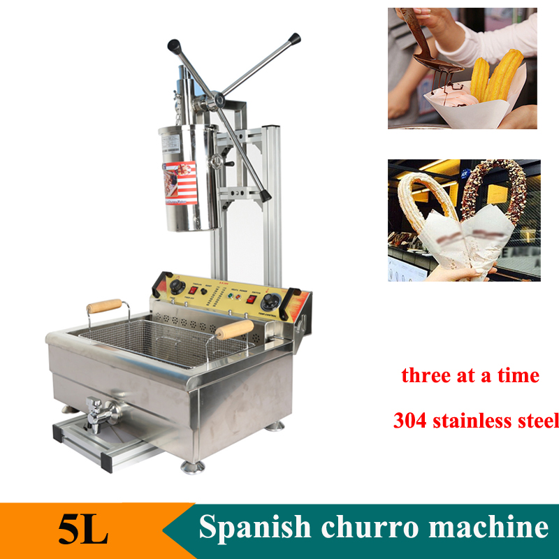 Donut Making Machine - 5L Professional Churros Maker Machine Spanish