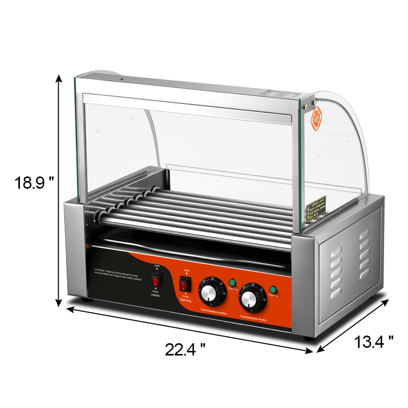 Commercial Kitchen Machinery - Commercial Electric Stainless Steel Hot Dog