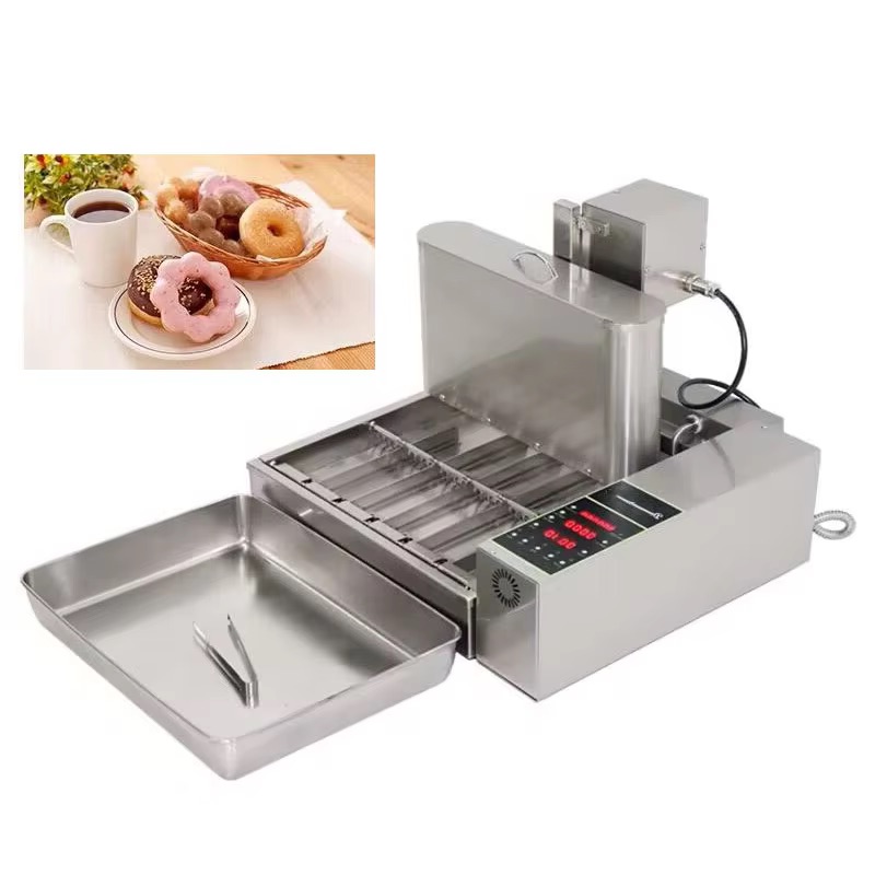 Donut Making Machine - 2000W Commercial Automatic Donut Making Machine