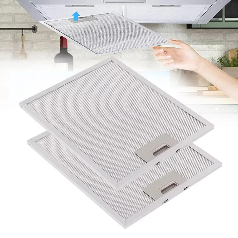 Commercial Kitchen Hood - 2PCS Cooker Hood Filters Metal Mesh
