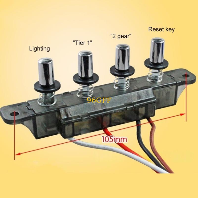 96GF Hood Switches Plastic Rei - Commercial Kitchen Hood 评论和价格