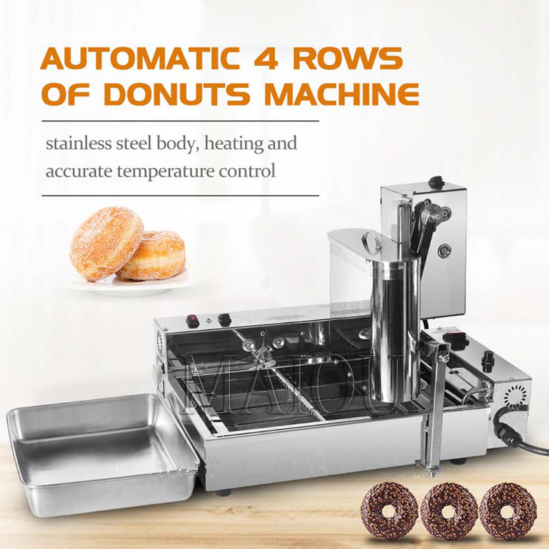 5.5L Hopper Commercial 4 Rows  - Donut Making Machine 评论和价格