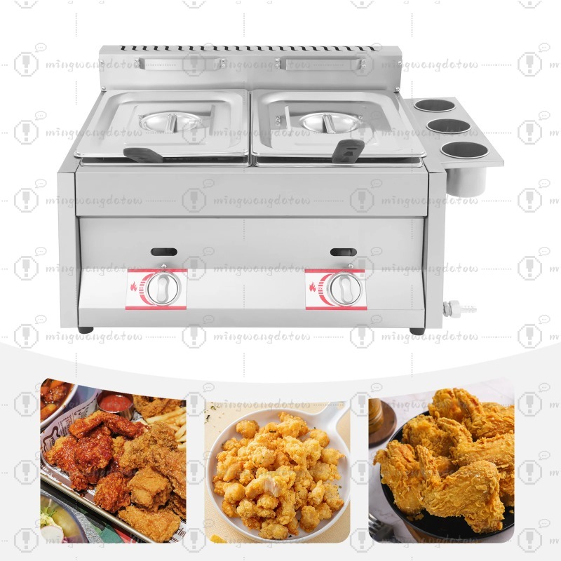 NEW Commercial Gas Deep Fryer  - Commercial Kitchen Machinery 评论和价格