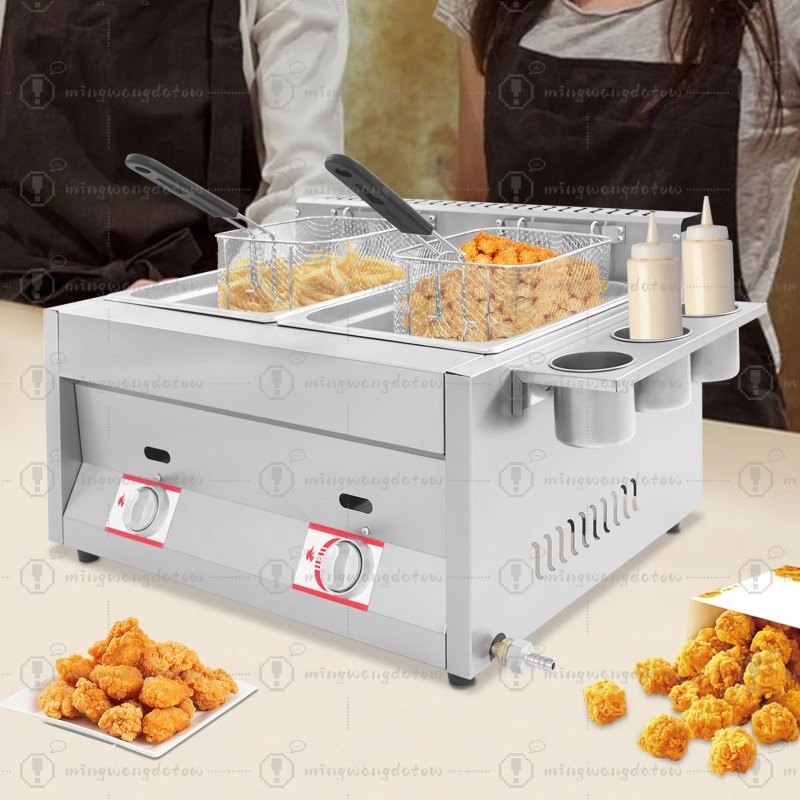 NEW Commercial Gas Deep Fryer  - Commercial Kitchen Machinery 评论和价格