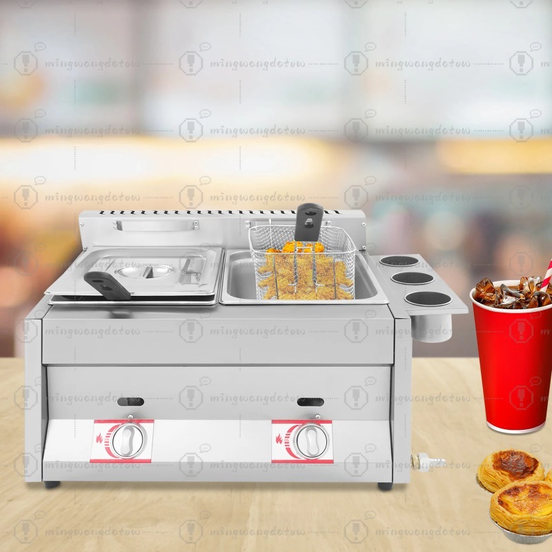 NEW Commercial Gas Deep Fryer  - Commercial Kitchen Machinery 评论和价格