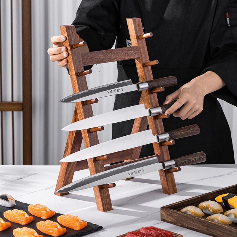 Japanese Style Sushi Sashimi D - Commercial Kitchen Knife Storage 评论和价格