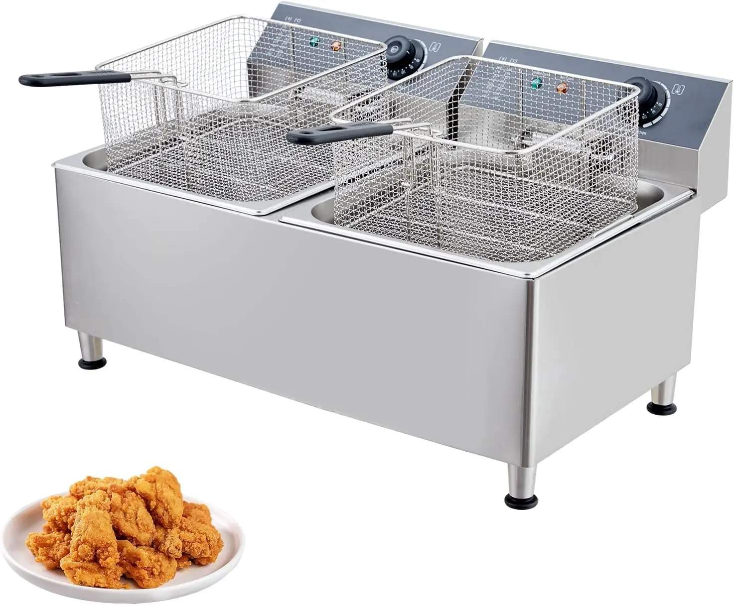 23.2 Quart Commercial Electric - Deep Fryer Commercial 评论和价格