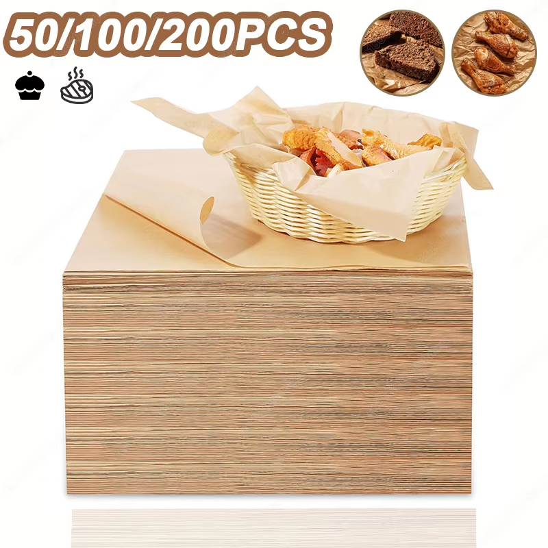 50/100/200PCS Baking Paper Par - Deep Fryer Commercial 评论和价格