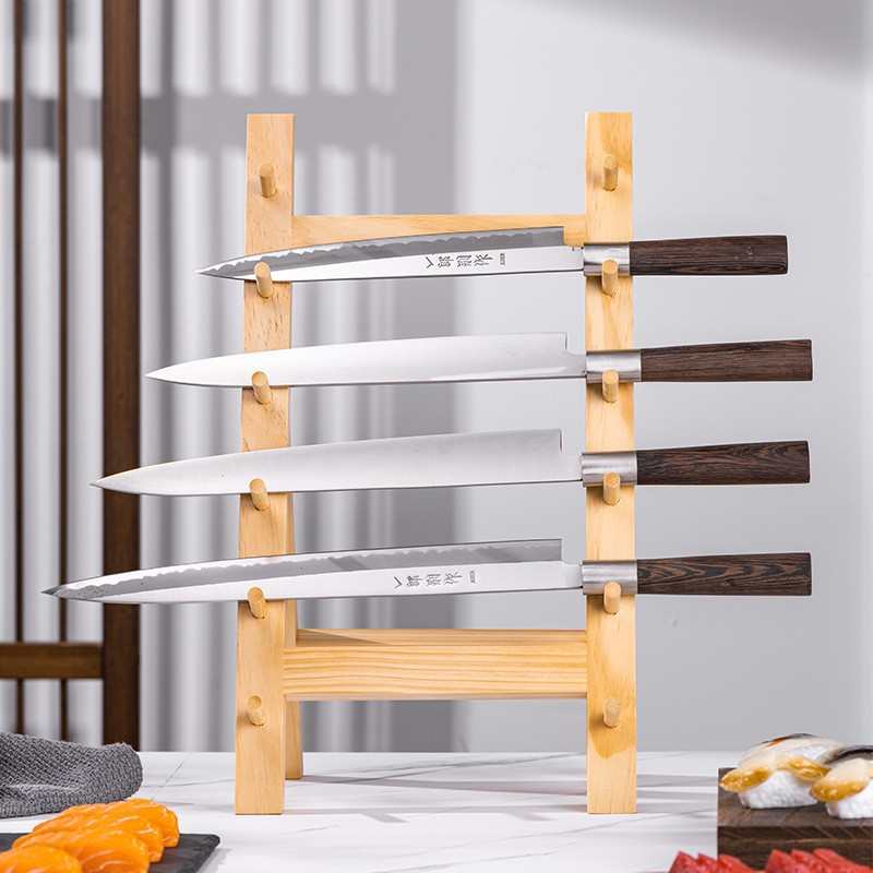Commercial Hand-Polished Sashi - Commercial Kitchen Knife Storage 评论和价格