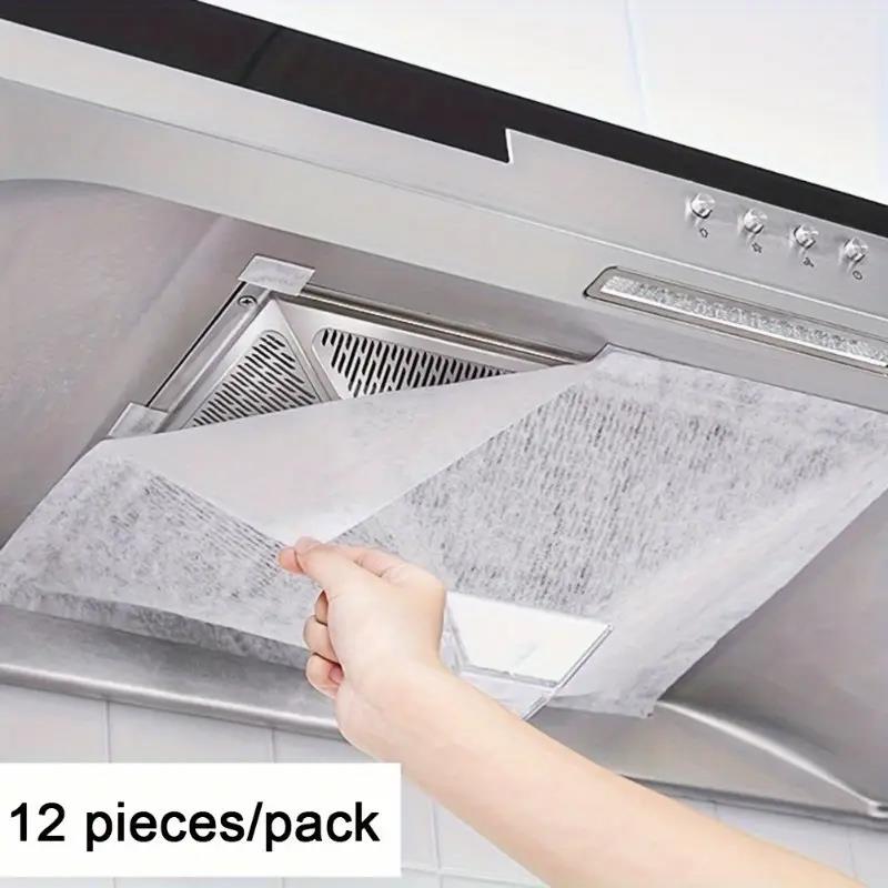 12pcs Disposable Hood Oil Filt - Commercial Kitchen Hood 评论和价格