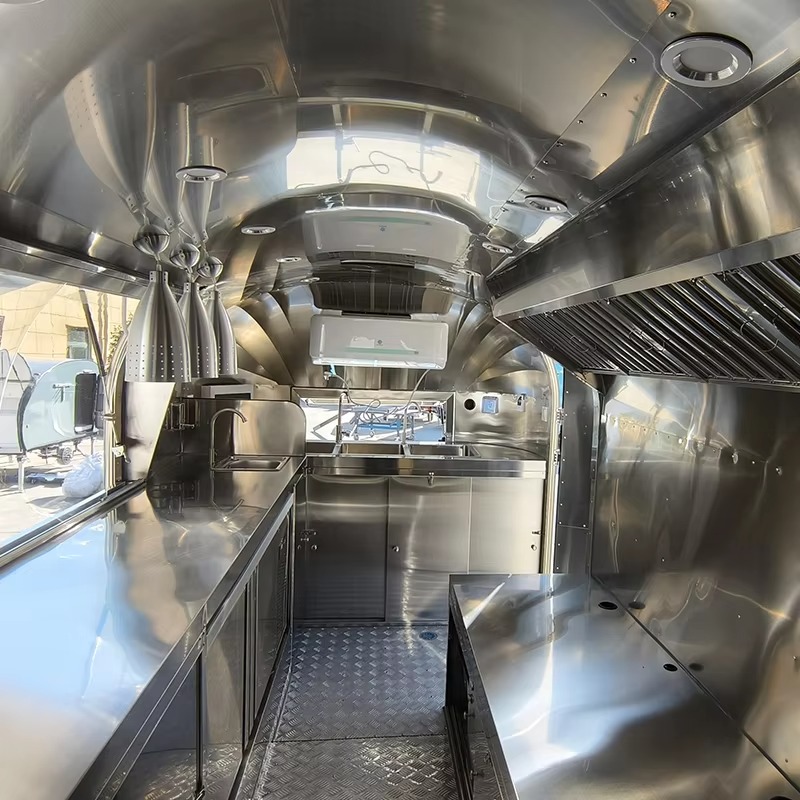 Hot Dog BBQ Mobile Kitchen Tra - Commercial Kitchen Trailer 评论和价格