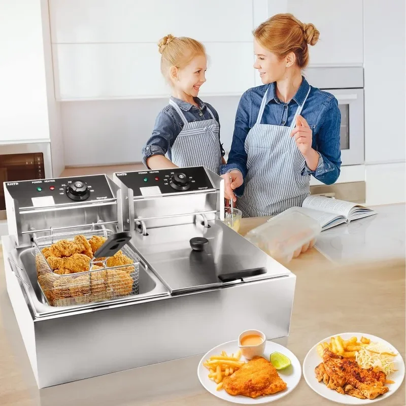 Commercial Deep Fryer With Bas - Deep Fryer Commercial 评论和价格