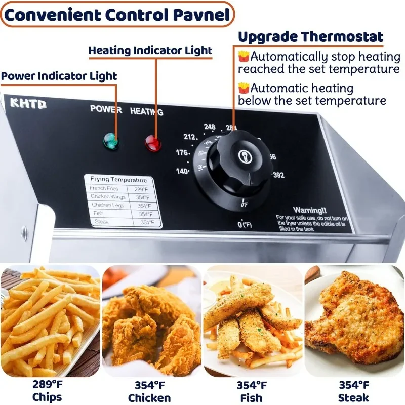 Commercial Deep Fryer With Bas - Deep Fryer Commercial 评论和价格