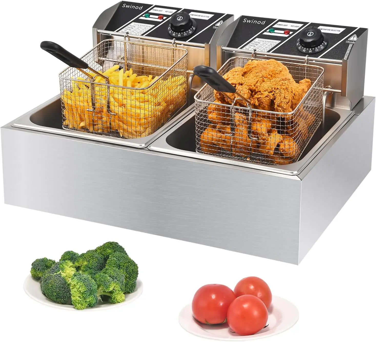 Commercial Deep Fryer with Bas - Deep Fryer Commercial 评论和价格