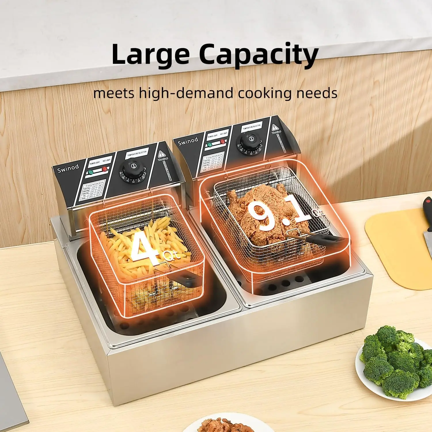 Commercial Deep Fryer with Bas - Deep Fryer Commercial 评论和价格