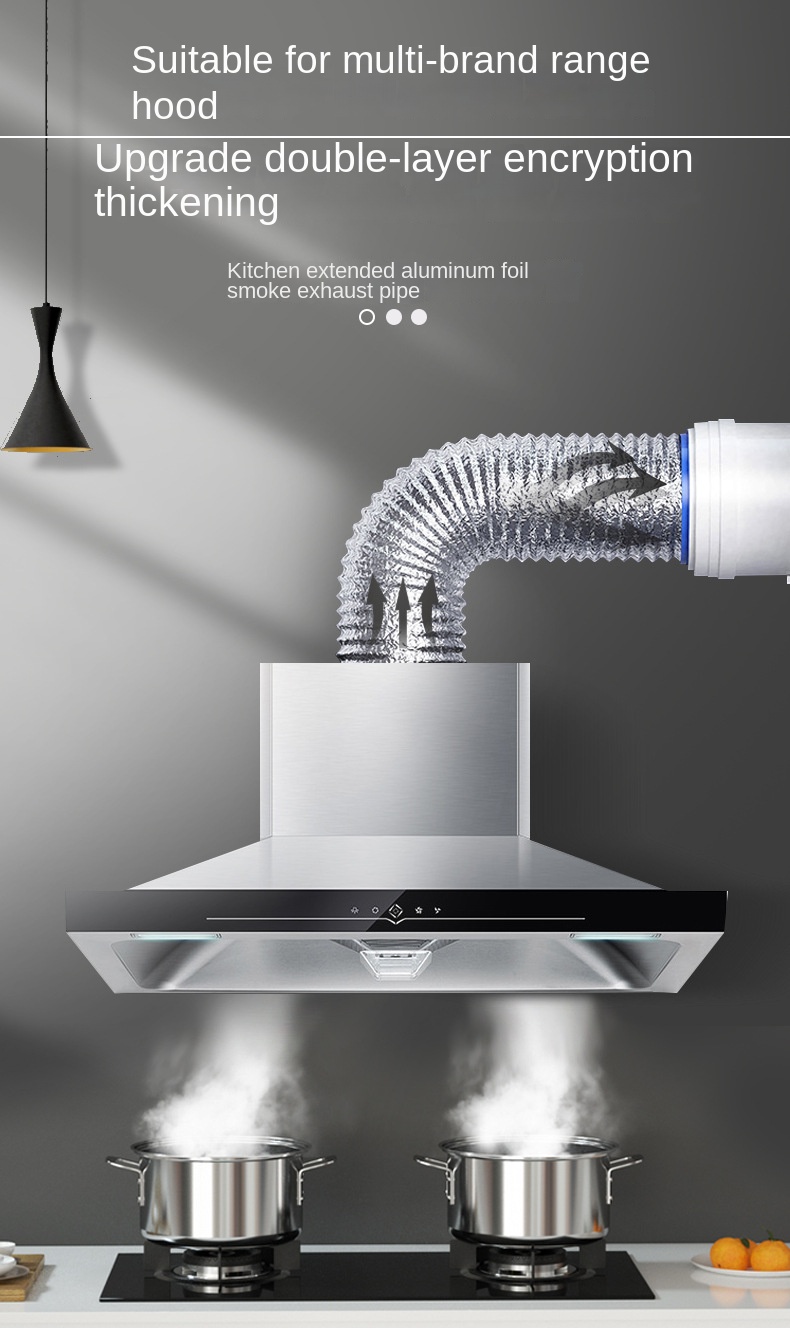 ∅125mm Aluminum Foil Ventilati - Commercial Kitchen Exhaust 评论和价格