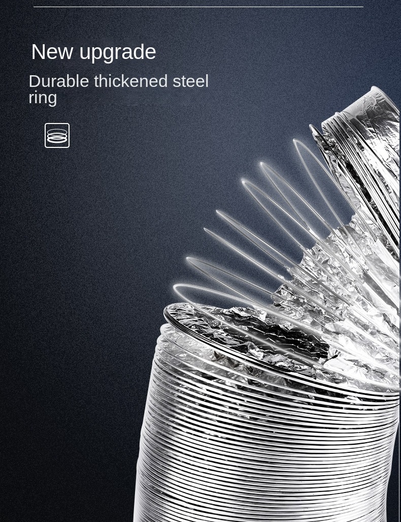 ∅125mm Aluminum Foil Ventilati - Commercial Kitchen Exhaust 评论和价格