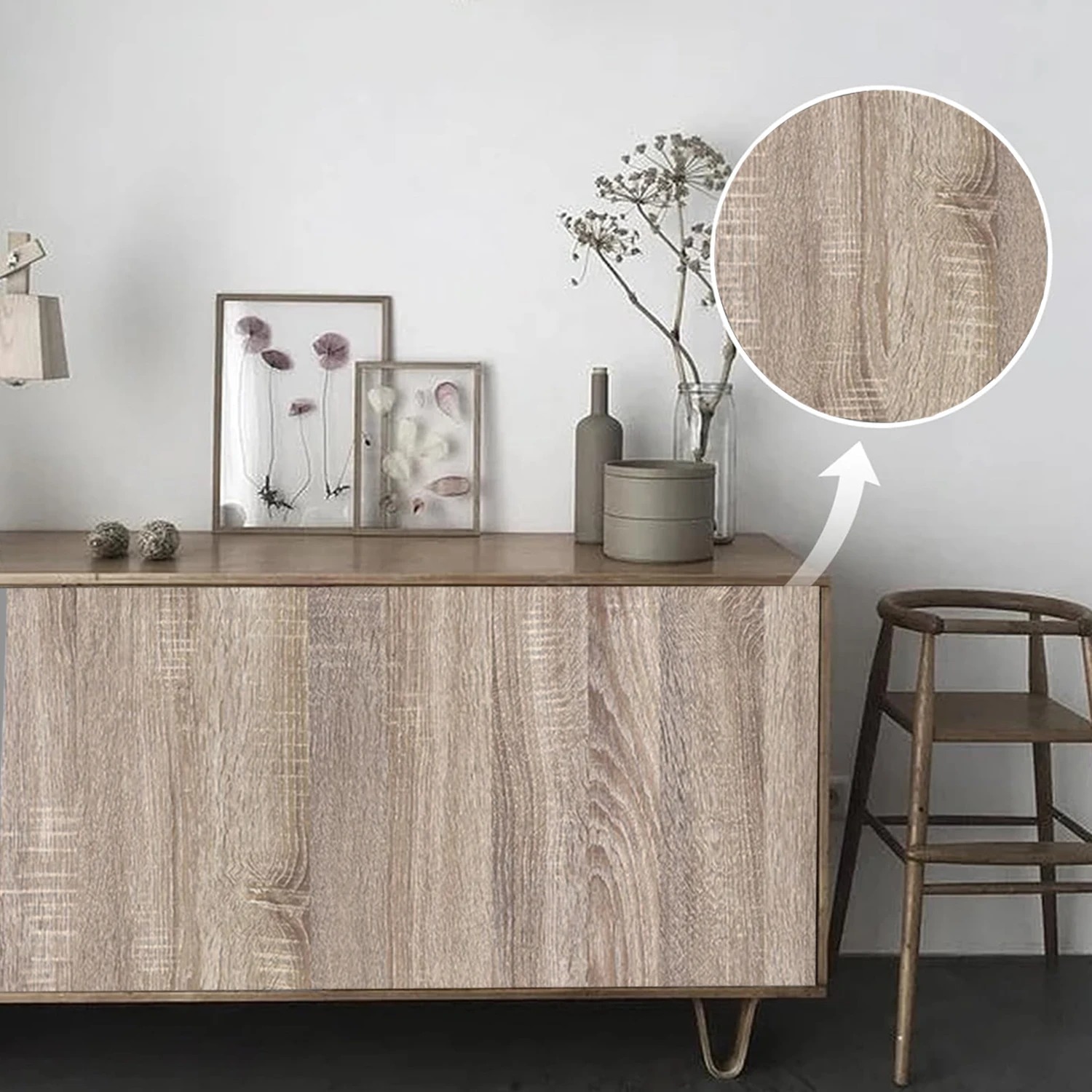 6M Peel and Stick Wood Grain W - Commercial Kitchen Prep Table 评论和价格