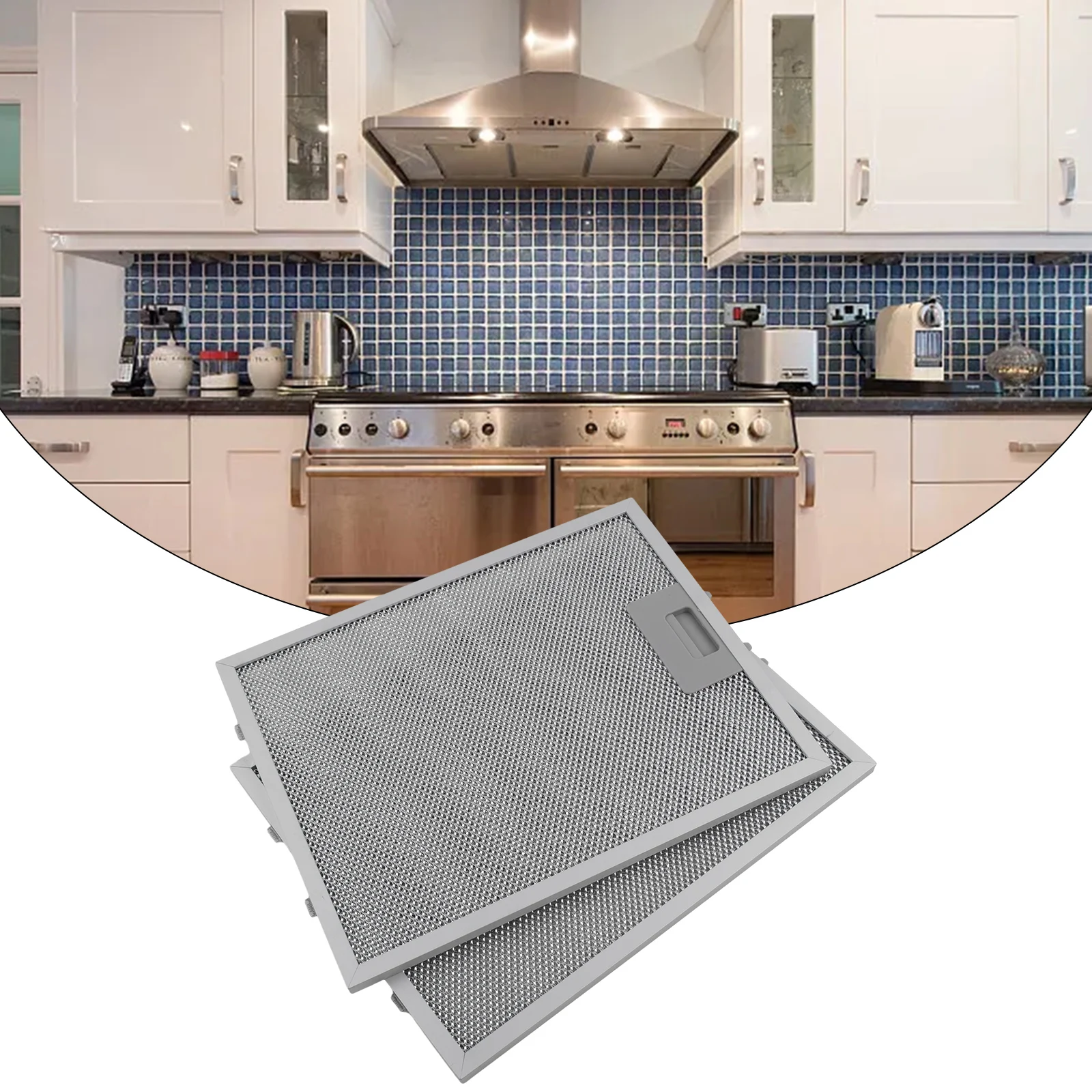 2PCS Cooker Hood Filters Metal - Commercial Kitchen Hood 评论和价格
