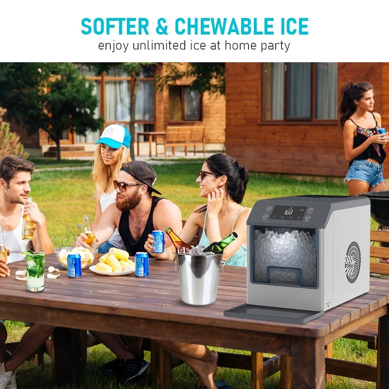 33LBS/24H Commercial Ice Maker - Commercial Kitchen Ice Machine 评论和价格