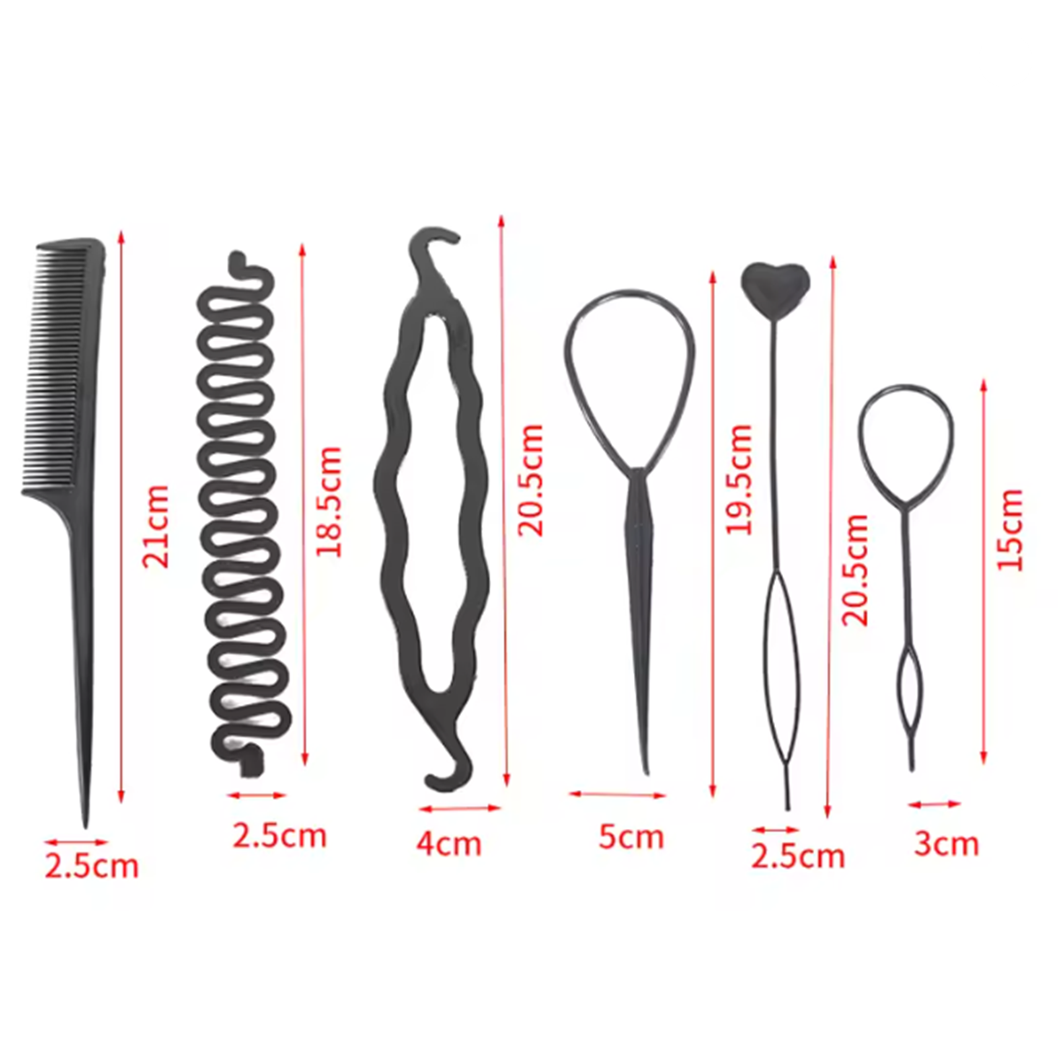 6Pcs/Set Multiple Magic Hair B - Donut Making Machine 评论和价格