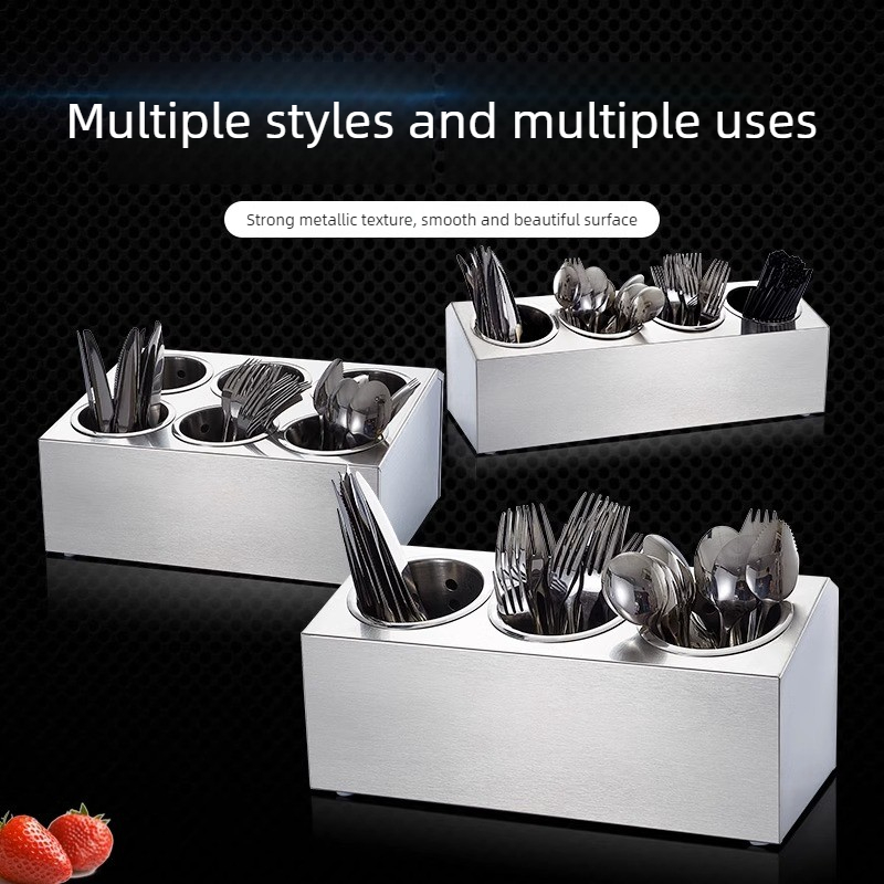 Stainless Steel Cutlery Basket - Commercial Kitchen Knife Storage 评论和价格