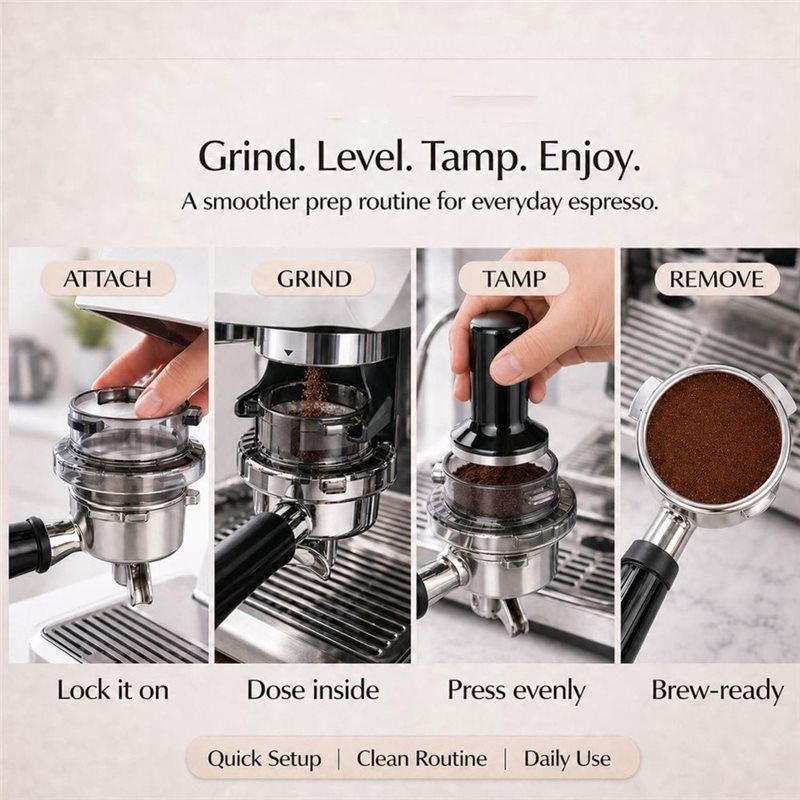 B51CNEW! Twist-Lock Portafilte - Breville Espresso Barista Express 评论和价格